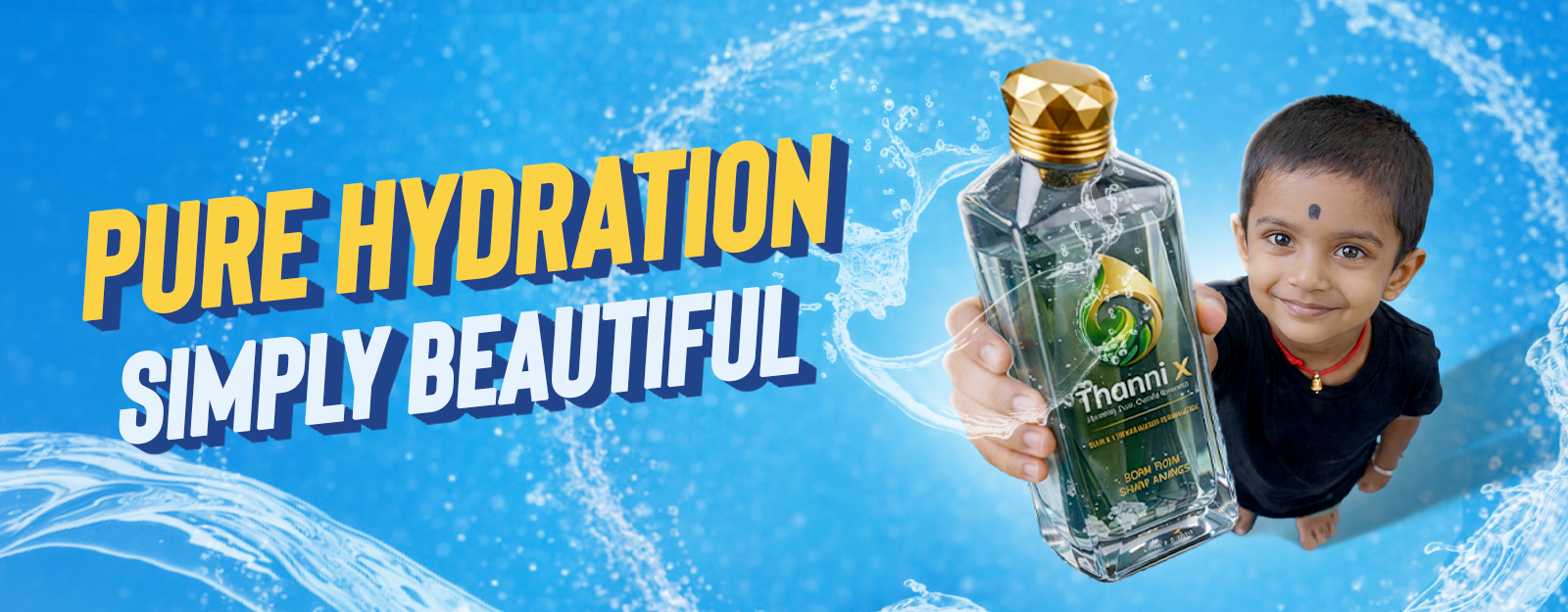 Thanni X mineral water banner 8